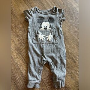 3-6 month Disney Baby Mickey Mouse Romper